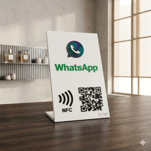 Placa NFC WhatsApp