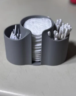 Porta Algodão, Cotonete e Fio Dental